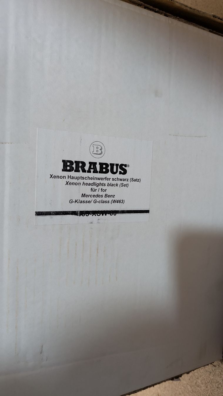 Brabus Tutti pezzi di ricambio auto: G-Klasse W463 Brabus Scheinwerfer schwarz – Usato da Zürich venduto da Evil80 2