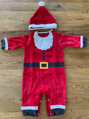 Weihnachtskleid Baby, Gr. 6-9 Monate von Next [Wie Neu]