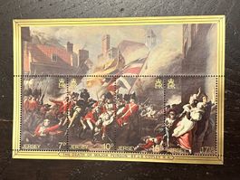 Briefmarken Jersey Bogen Death of Major Peirson