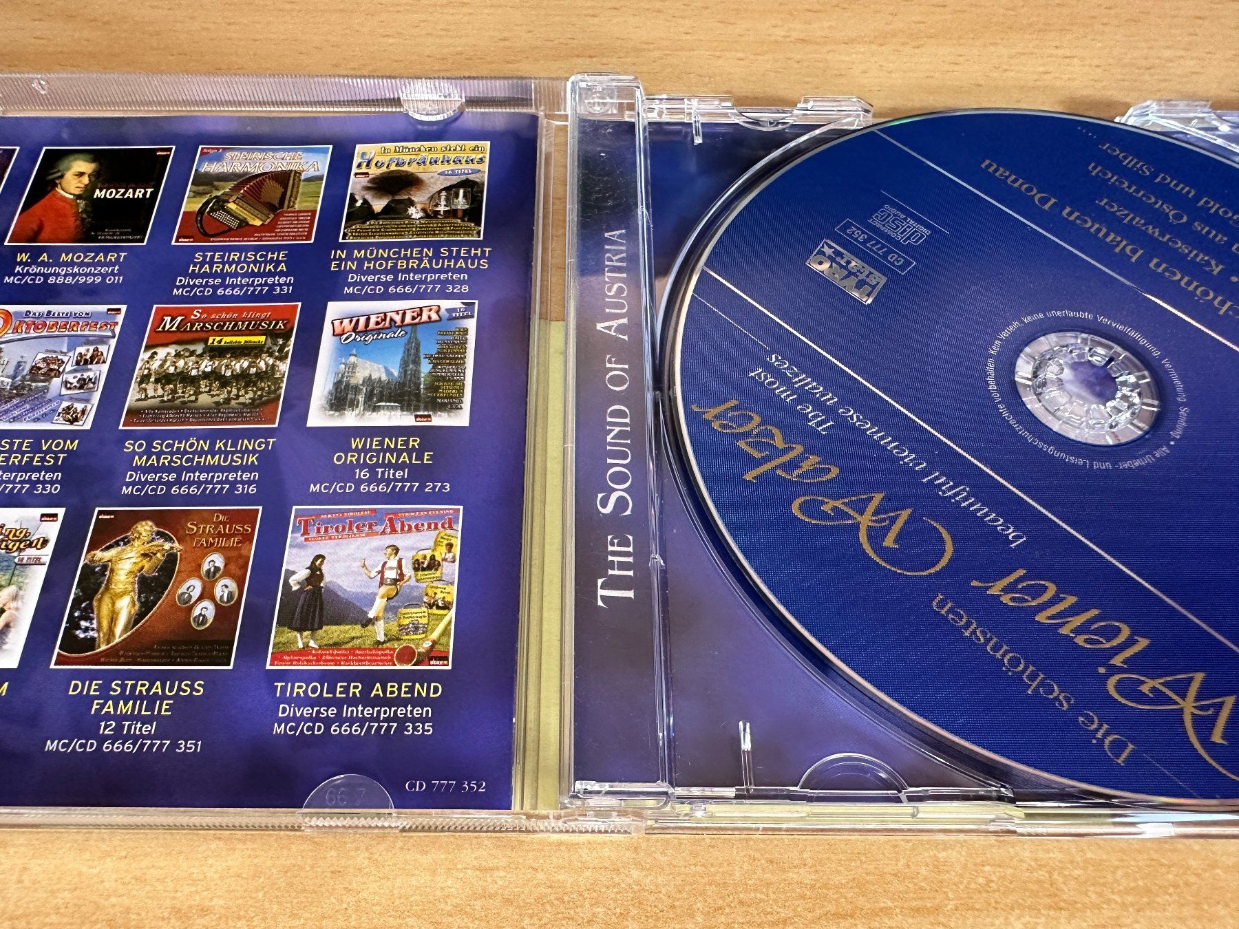 CD: Various - Die Schönsten Wiener Walzer – Usato da Rikon im Tösstal venduto da Alpenmutz 2