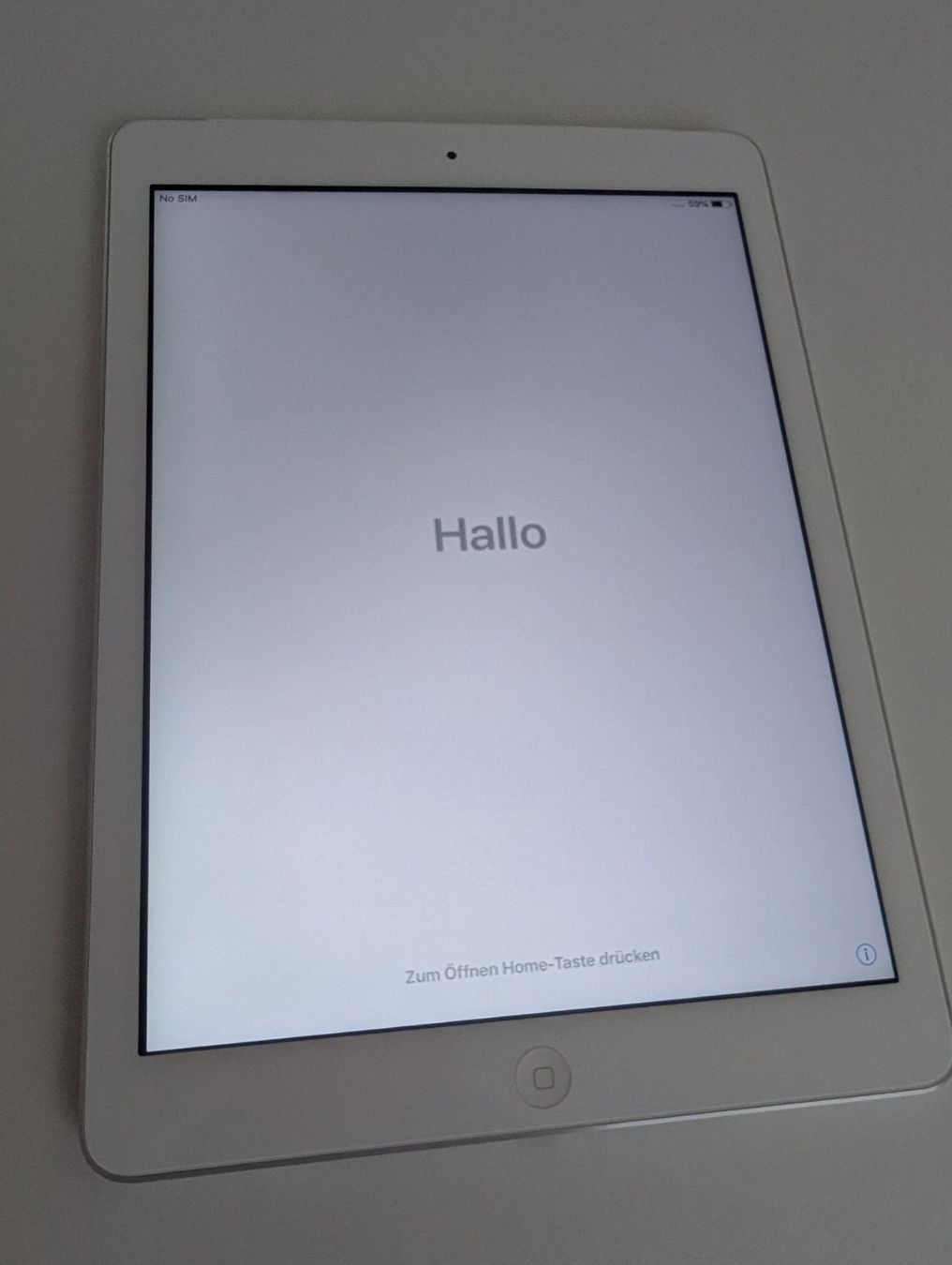 Apple Tablet PC: Apple iPad Air Cellular 128GB weiss silber – Usato da Dübendorf venduto da FIREANDICE_G60 6