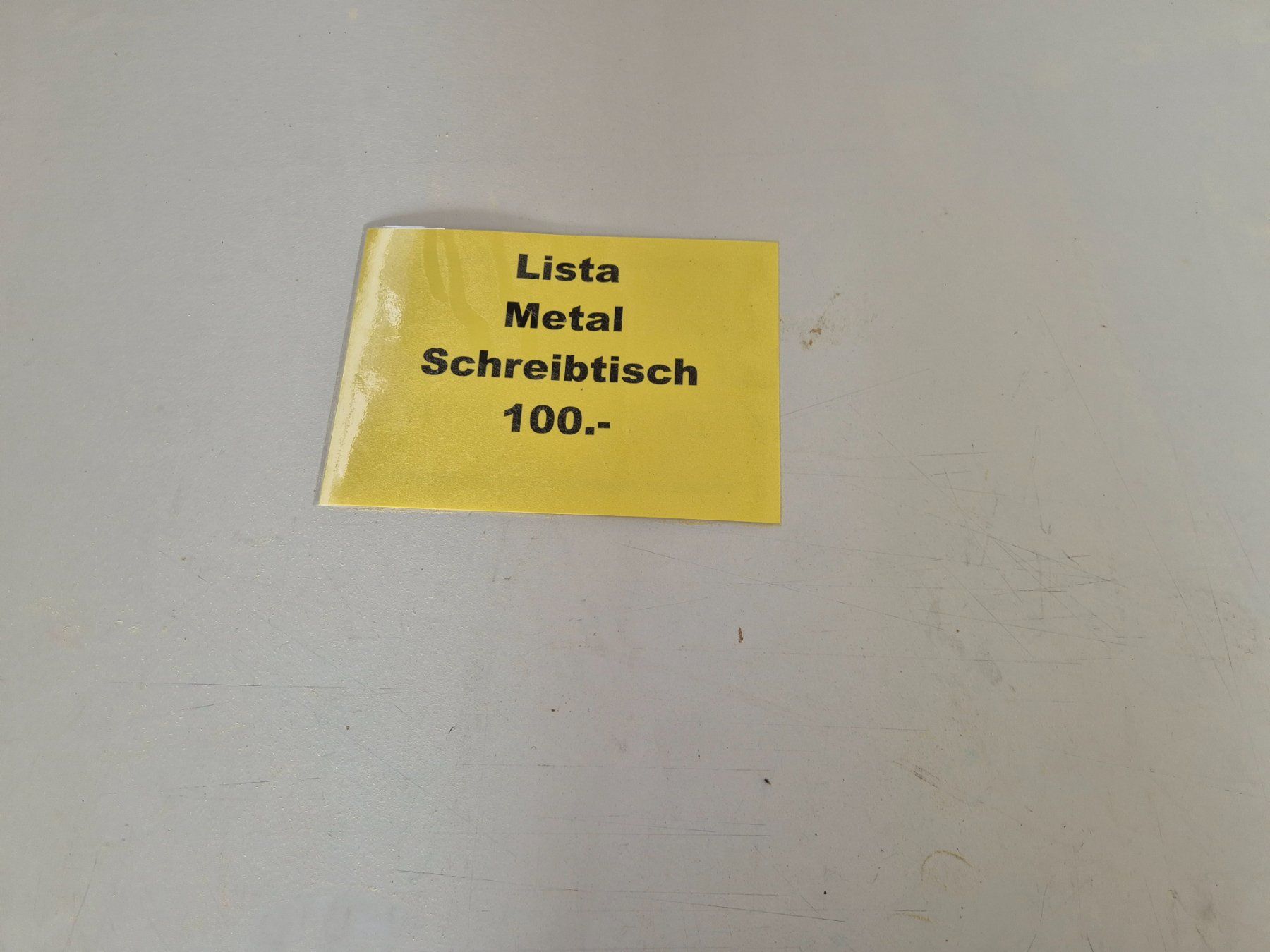 Lista Scrivanie: Lista Metal Schreibtisch – Usato da Rüegsbach venduto da Garage3418 2