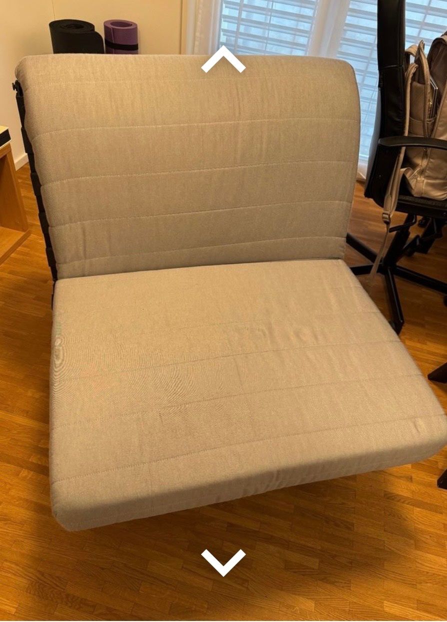 Ikea Fauteuils: IKEA LYCKSELE Einzelschlafsessel mit blauem Bezug – D'occasion à Bern par mia_gnz8 3