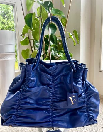 FURLA SCHULTERTASCHE MARINEBLAU