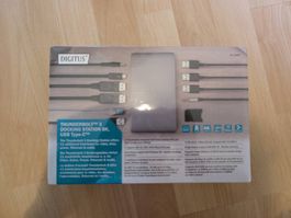 TAUSCH) NEUE DIGITUS Thunderbolt 3 Docking Station 8K OVP