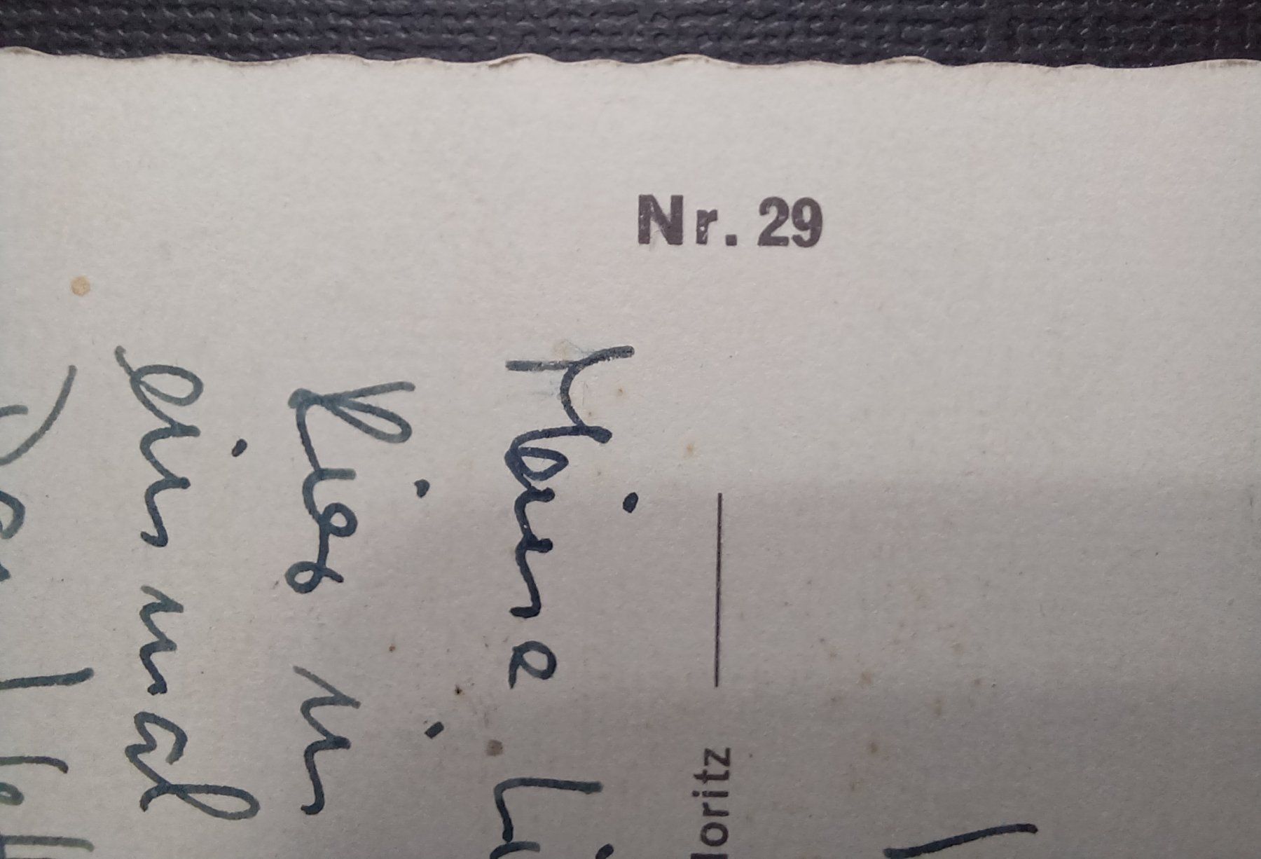 Cartoline postali: GR, Zuoz Oberengadin, Nr. 29, 1967 – Usato da Aarau Rohr venduto da mgvw 2