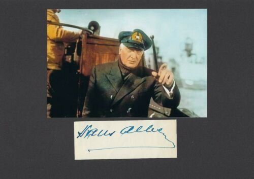 Autografi: Hans Albers Passepartout  / Autogramm!! – Usato da Egg b. Zürich venduto da Dbunny
