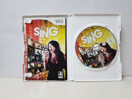 Wii  Let's Sing the Sing