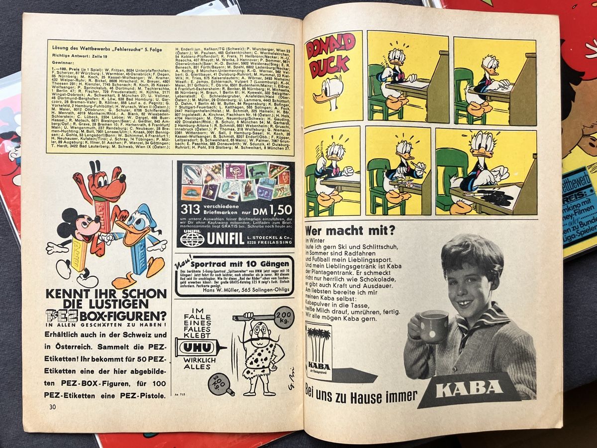 Fumetti: Micky Maus 1964, Heft 9 – Usato da Andwil SG venduto da Kaltbrunner