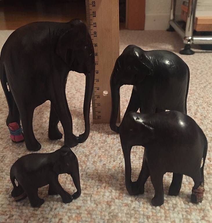 Statuette: Elefanten Familie ... – Usato da Roggwil TG venduto da sunbug