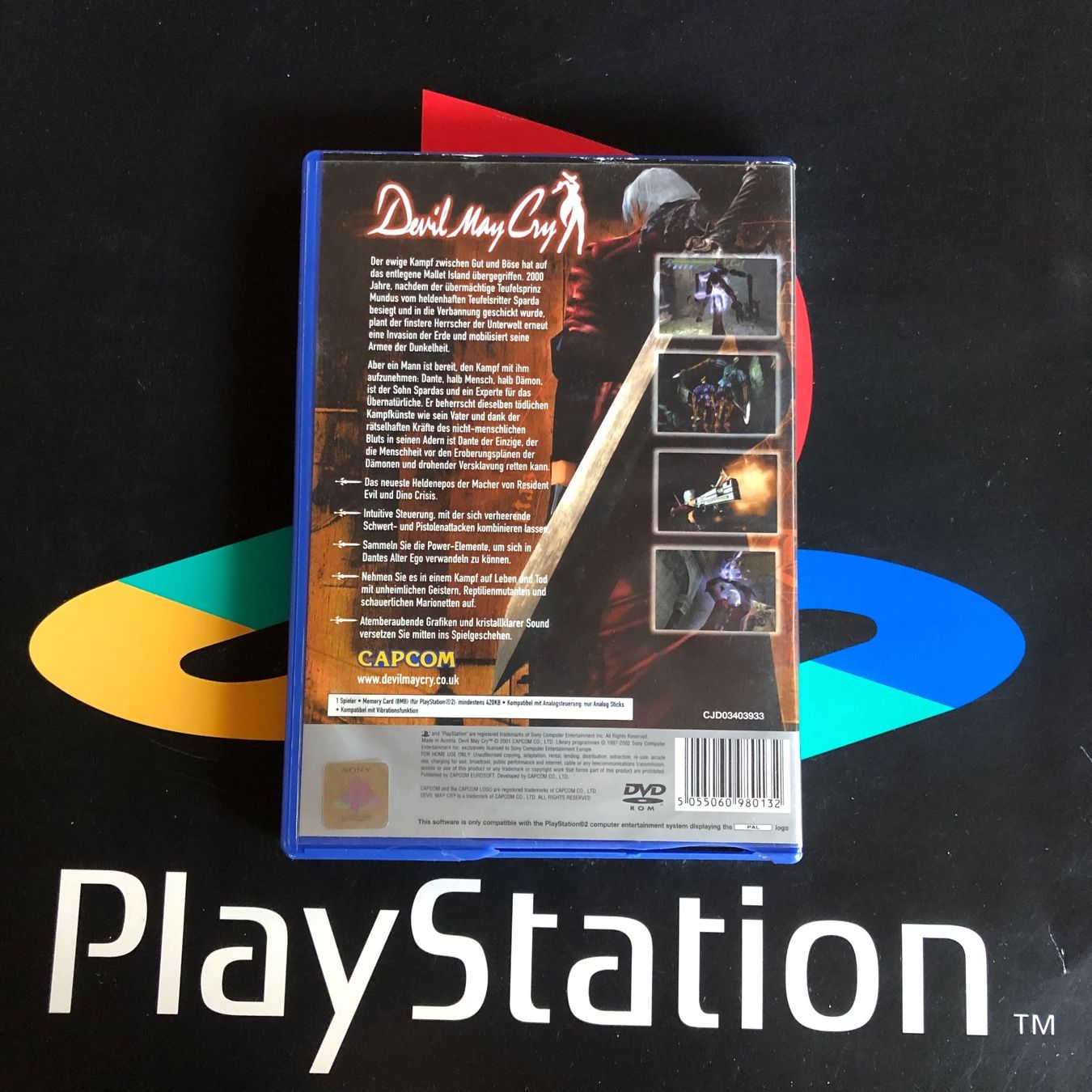 Sony Spiele: Devil May Cry für Sony PlayStation 2 – Gebraucht aus Kestenholz von Mad18 2