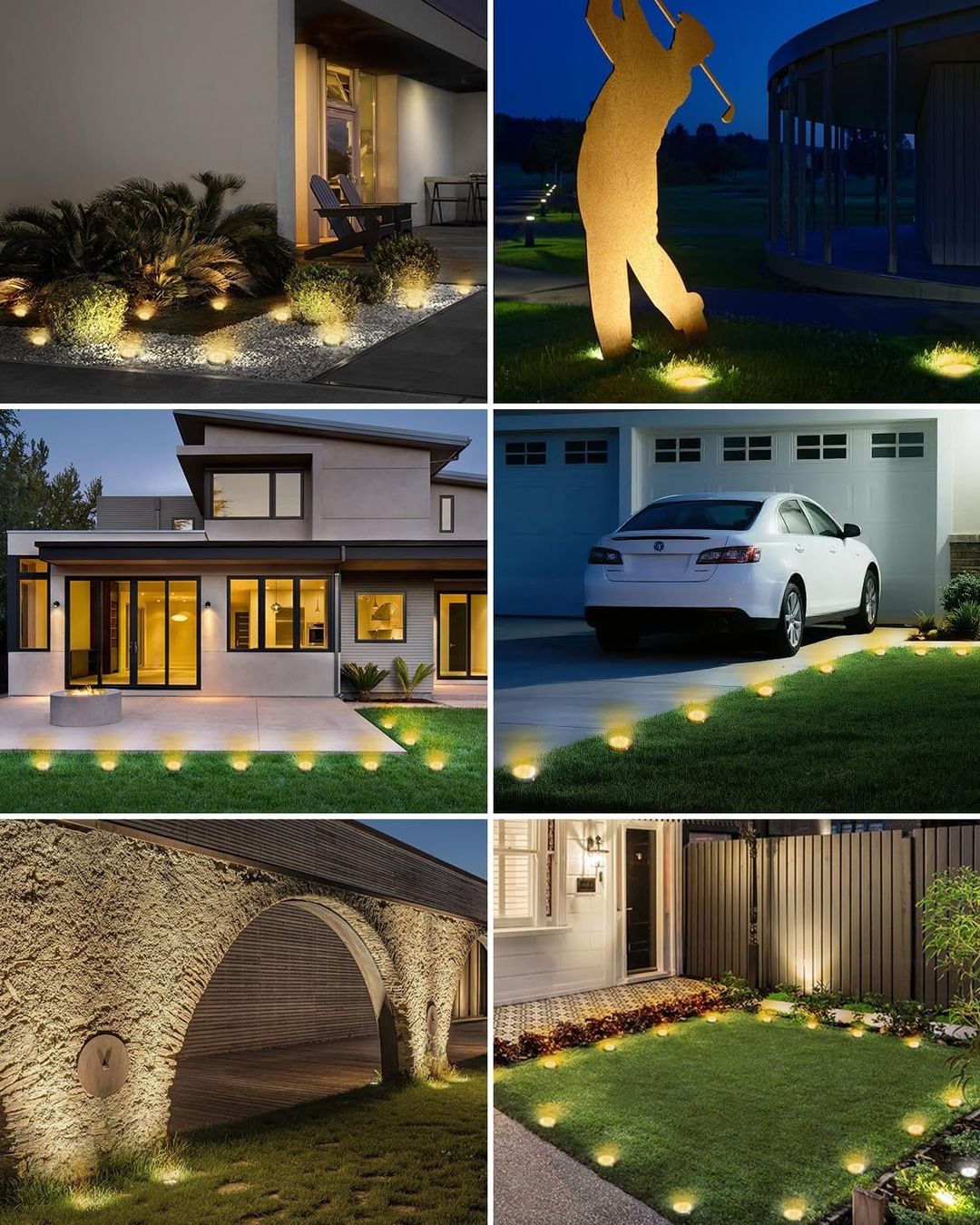 Lampade: 10x Solar Bodenleuchten Aussen mit 8 LED – Nuovo e nell'imballaggio originale da Nuglar venduto da SmartLiving24 6