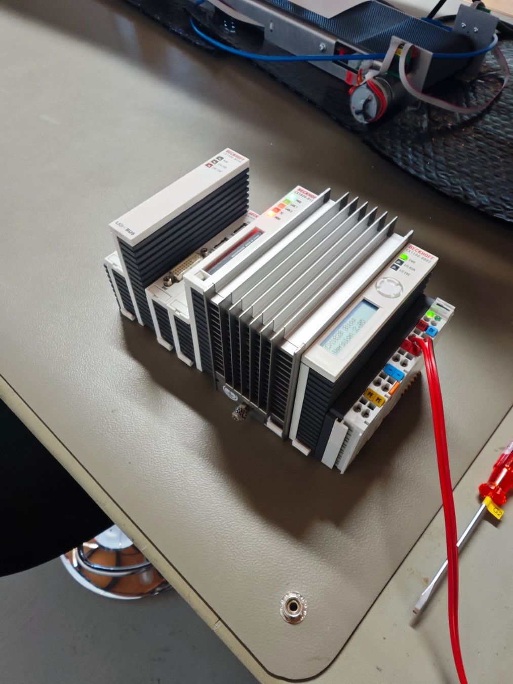 Elektronikbauteile: Beckhoff Embedded PC CX1020 mit Lightbus-Mastermodul – Gebraucht aus Vorderthal von eierchopf 1