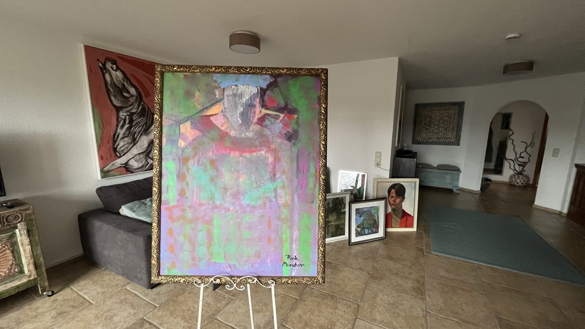 Gemälde: Gemälde expressionistisch München  – Gebraucht aus Erzingen von takoma66 5
