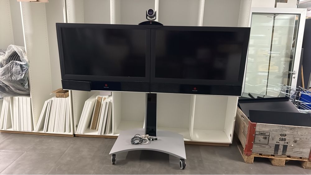 Polycom Videokonferenzsystem Dual Monitor (Gebraucht) in Zürich für CHF ...