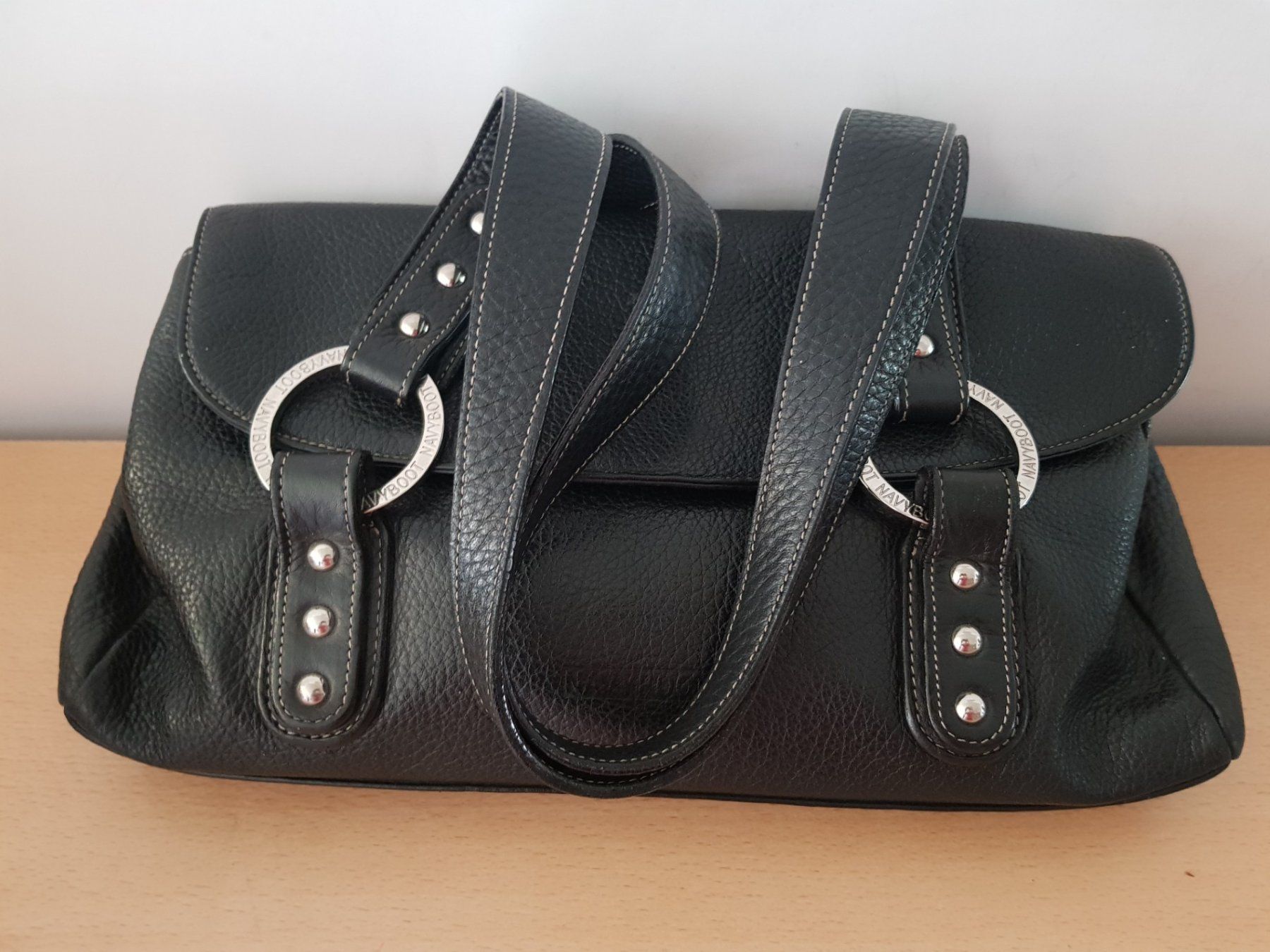 Navyboot Taschen für Damen: Navyboot Leder Handtasche – Gebraucht aus Basel von Birs868 4