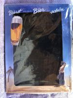 Bier tafel werbung Restaurant bar magnet