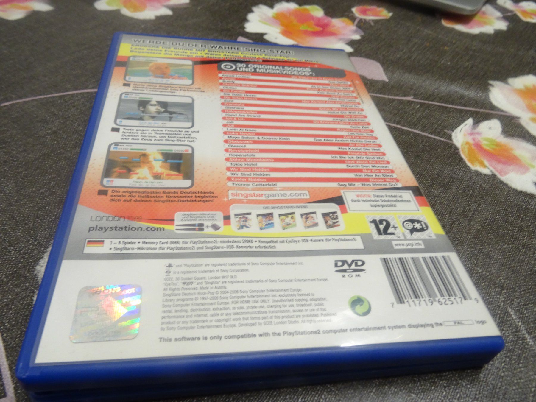 Sony Giochi: Singstar Deutsch Rock-Pop PS2 – Usato da Olten venduto da Disc-Ausverkauf 2