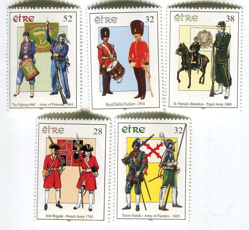 Alle Briefmarken: Briefmarken "Uniform". Irland – Neu und originalverpackt aus Basel von Butsch5