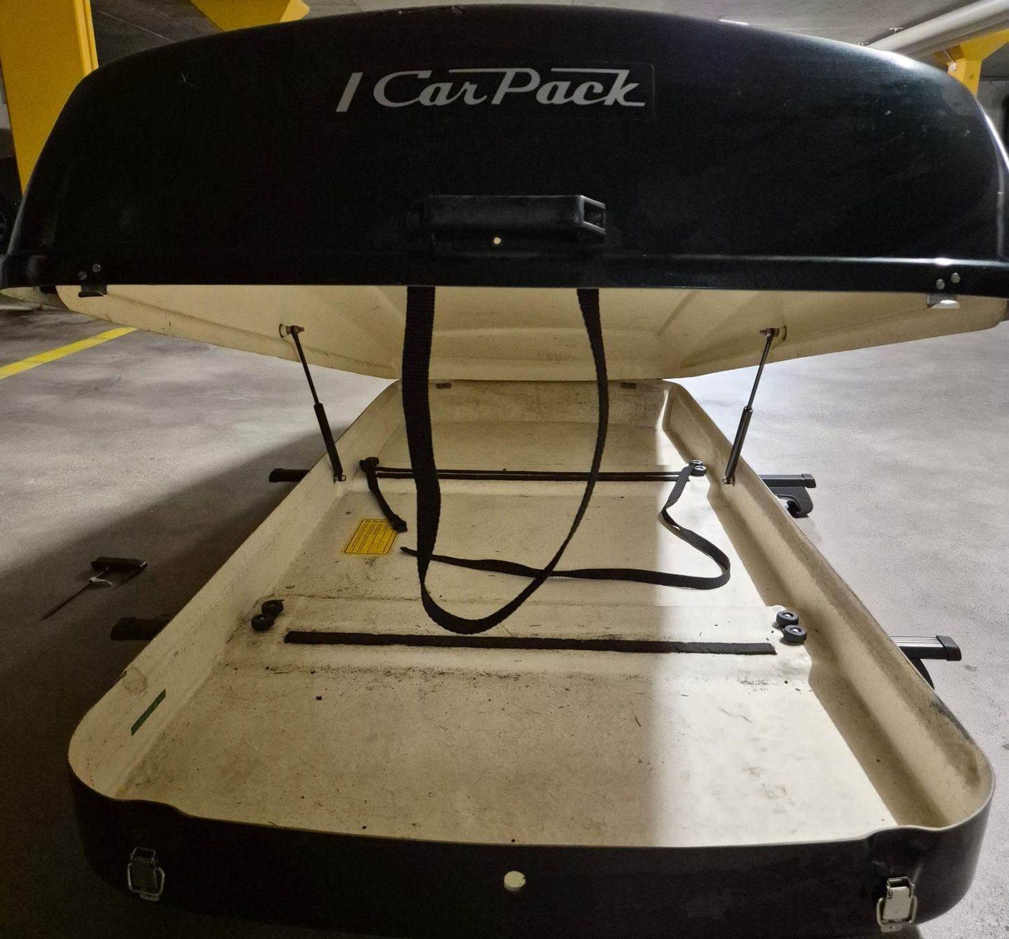 Box da tetto: Dachbox "I Car Pack" - sehr robuste Glasfaser Box – Usato da Baar venduto da Bigs1 3