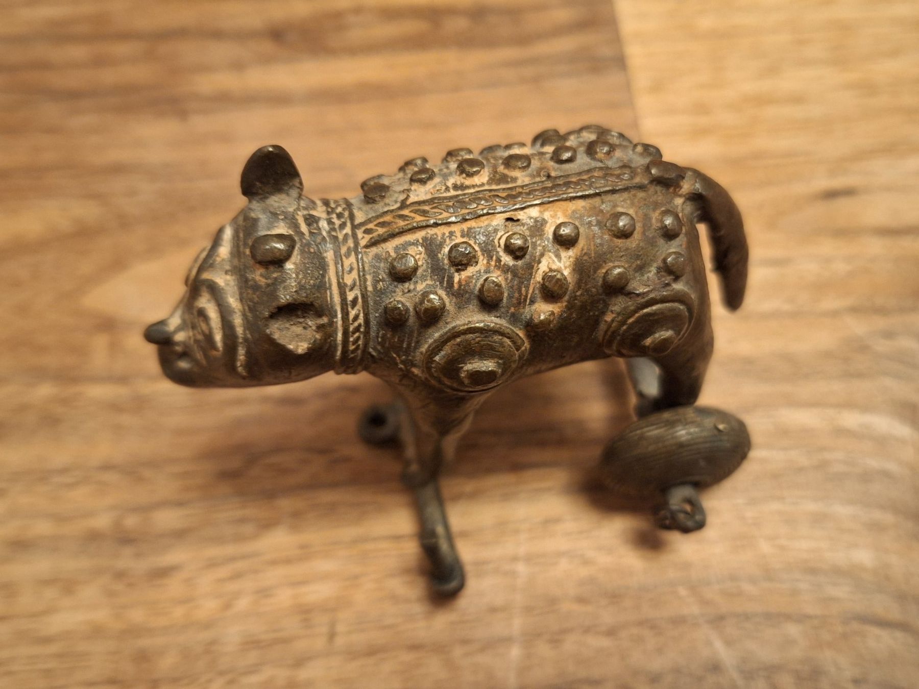 Statuette: Antike Figur Nashorn – Usato da Dornach venduto da bals28 3