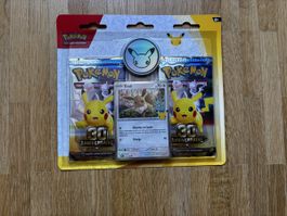 Coffret Pokemon 30 ans Evoli neuf scelle