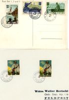 Feldpost - 4 Belege 2. Weltkrieg