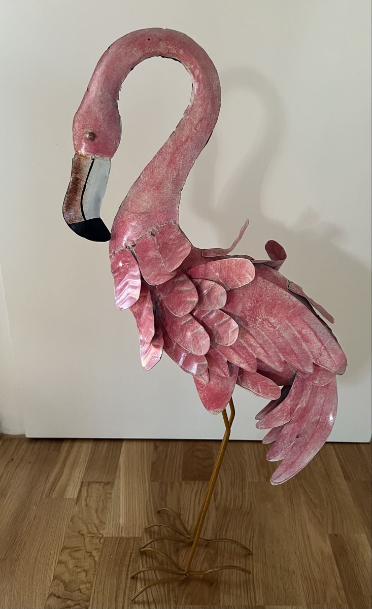 Sculture & Statue: Flamingo Skulptur aus Metall – Usato da Frick venduto da clembou 6