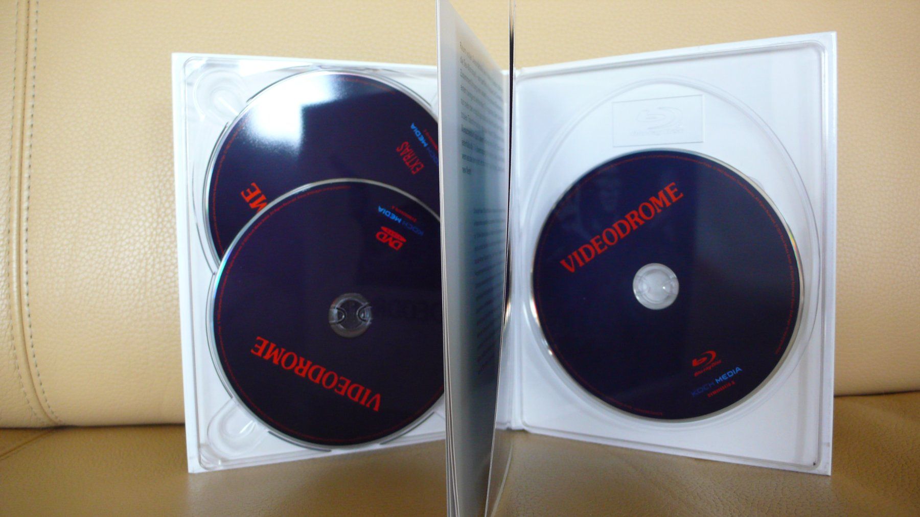 Tutti i DVDs: Videodrome Mediabook (David Cronenberg, Deborah Harry) – Nuovo (secondo la descrizione) da Dorf venduto da Amphibolix 3