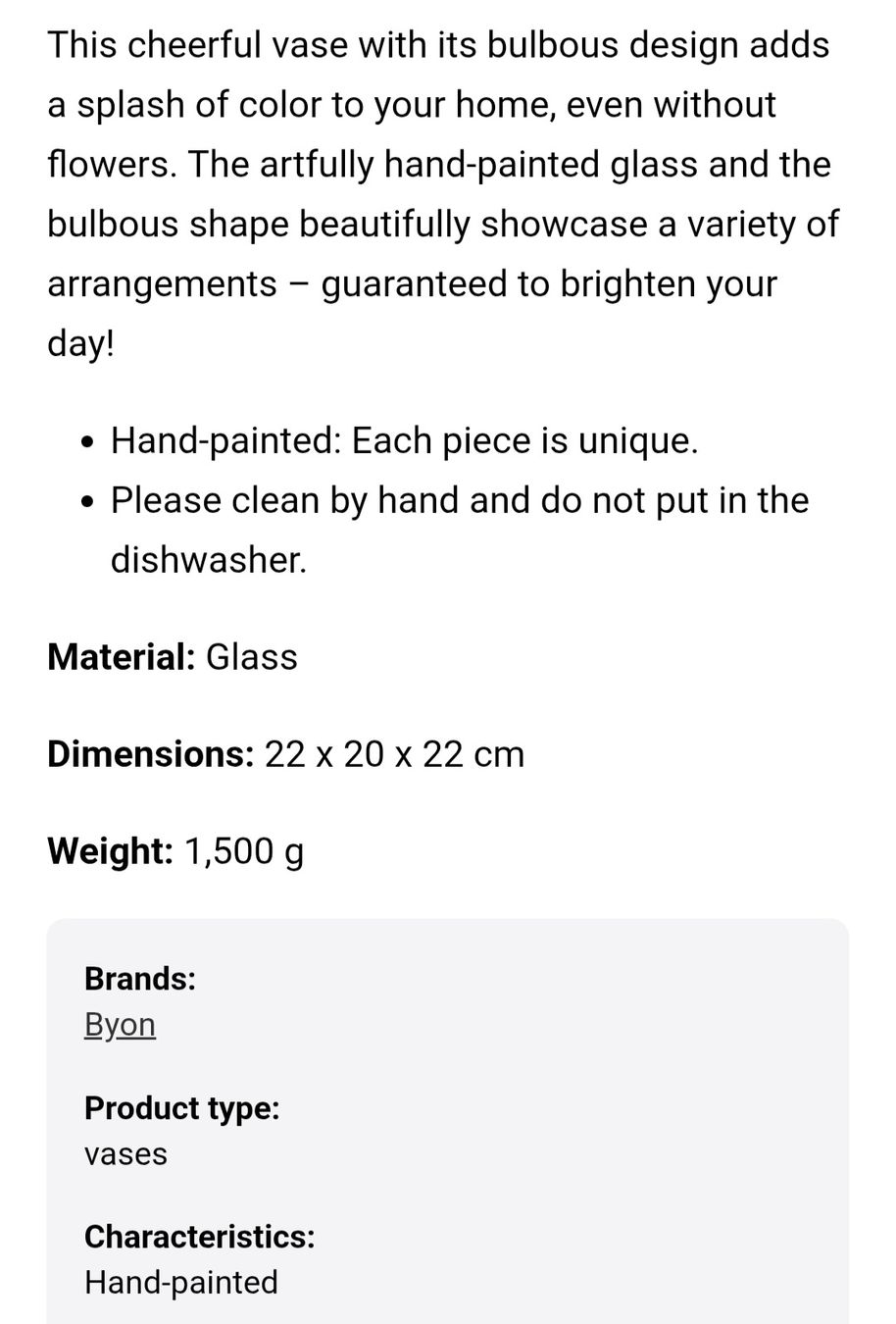 Vasi & Recipienti: Byon designer Vase – Nuovo e nell'imballaggio originale da Zug venduto da mikey1130 4