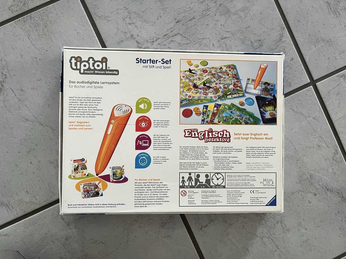 Tiptoi Spiele: Tiptoi — Englisch Detektive – Gebraucht aus Wil ZH von Wonderwoman76 2