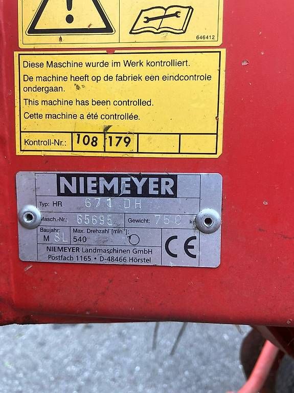 Tutte le macchine: Kreiselheuer 6er Niemeyer – Usato da Appenzell venduto da golfff 3