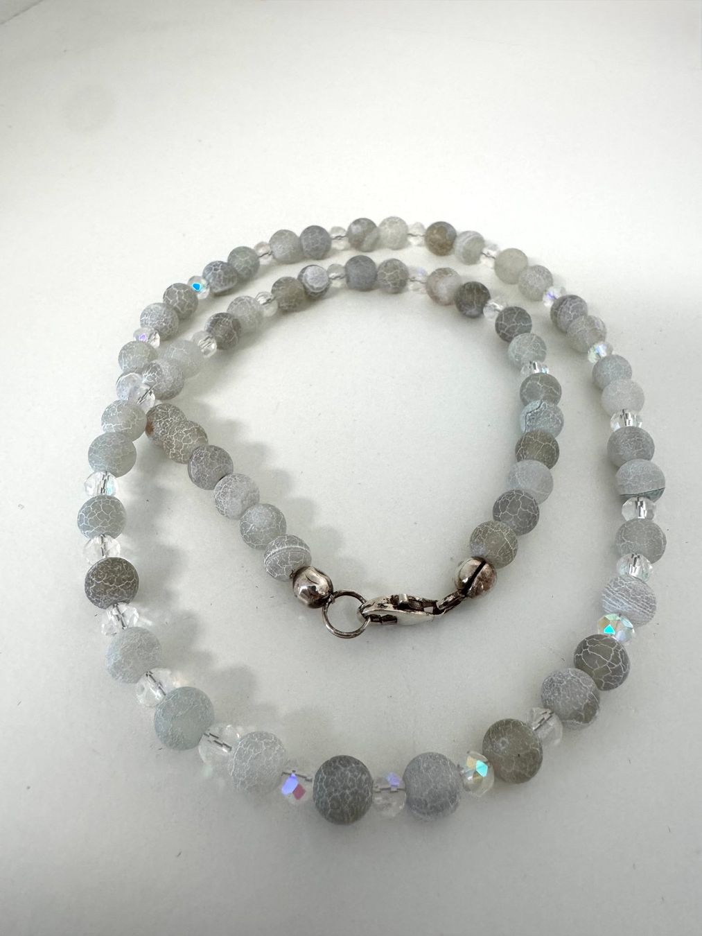 Catenine: Halskette Achat, Tschechischer-Kristall – Nuovo (secondo la descrizione) da Biberist venduto da tl-schmuck 1