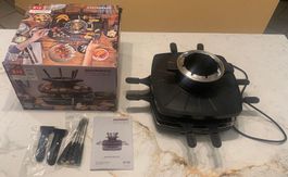 Gastroback - Raclette Fondue Set Family and Friends - 2 in 1