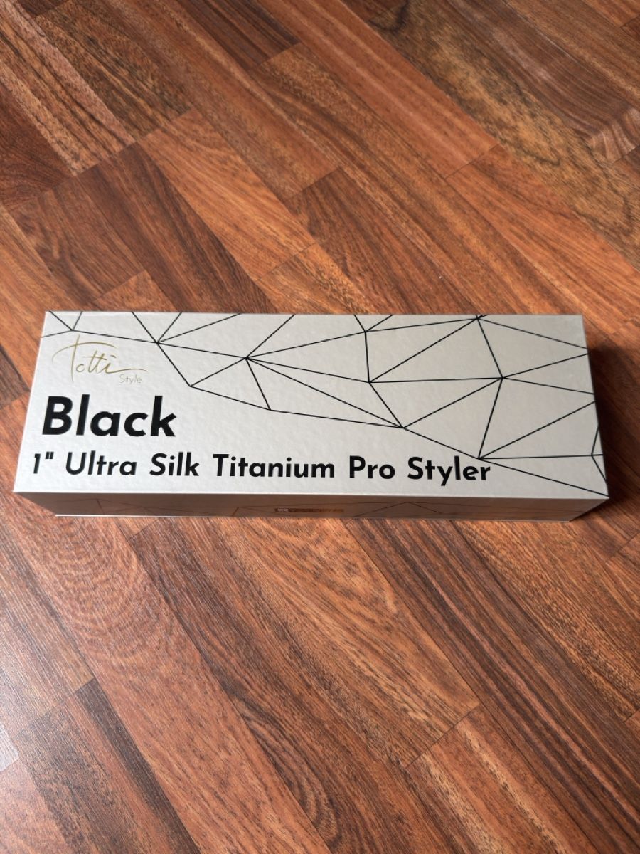 Lockenstäbe & Haarglätter: Totti Style Black 1" Ultra Silk Titanium Pro Styler – Neu und originalverpackt aus Hergiswil NW von qeli_04 7