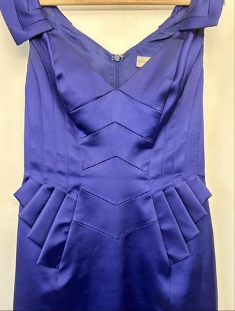 Karen Millen Cocktail Party Blau-Lila, wie neu, wunderschön!
