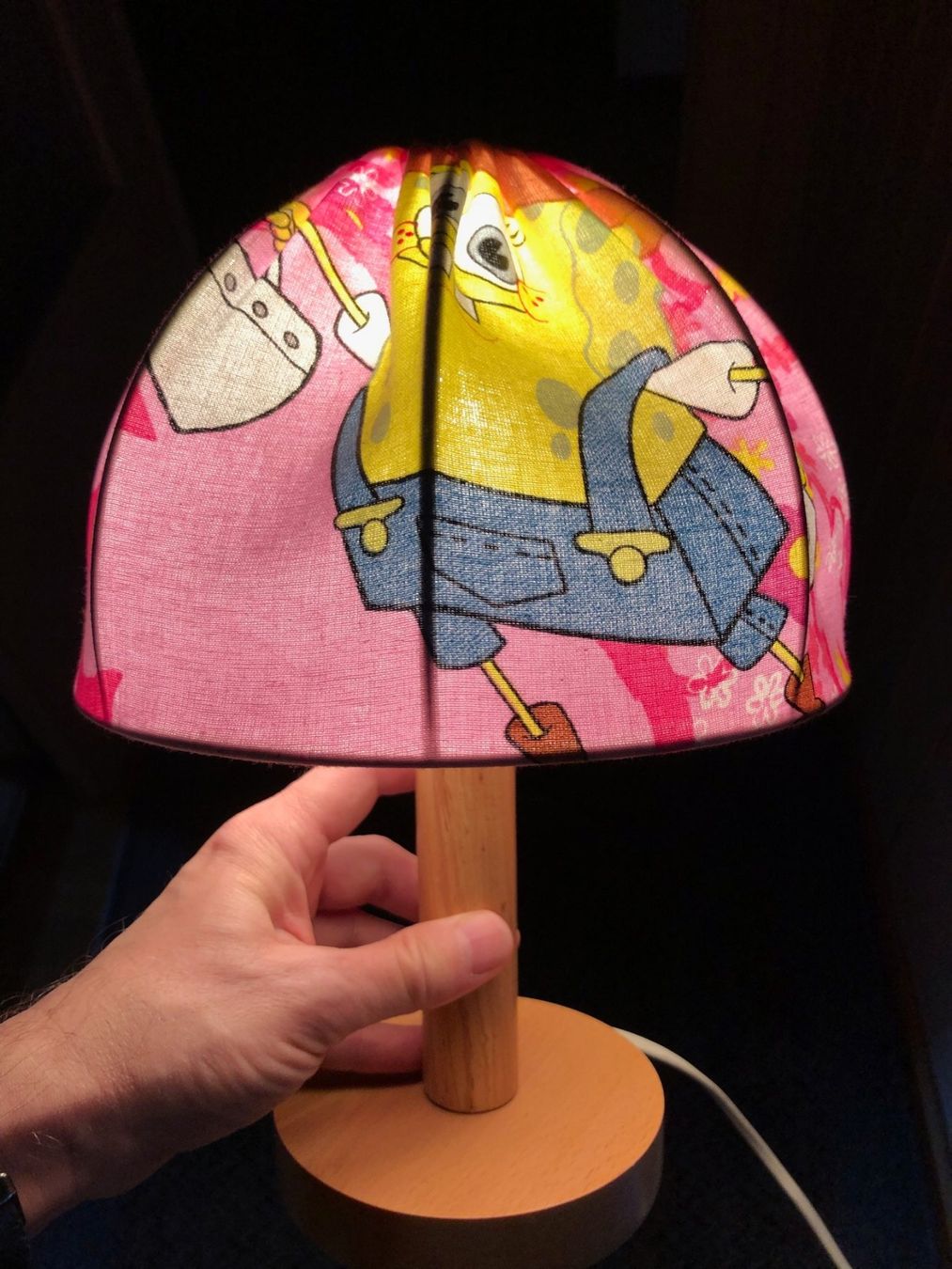 Lampade: Nachttisch-Lampe "SpongeBob Schwammkopf" – Usato da Buchs SG venduto da Handyman77 1