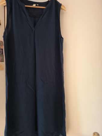 Sommerliches, ärmelloses Kleid von Q/S, Grösse 38