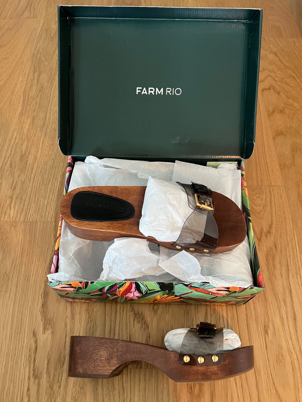 Farm Rio Scarpe da donna: Farm Rio Summer Jelly Clogs – Nuovo e nell'imballaggio originale da Zürich venduto da selling_stuffset 4
