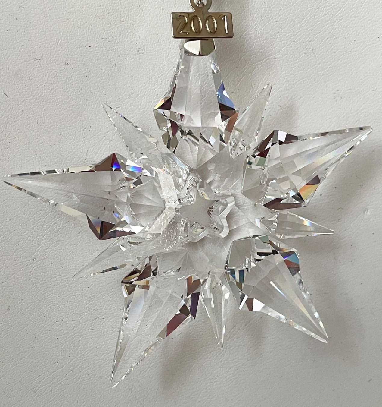 Swarovski Tutte le decorazioni: Swarovski-Stern 2001 – Nuovo e nell'imballaggio originale da Chur venduto da elifornico 2