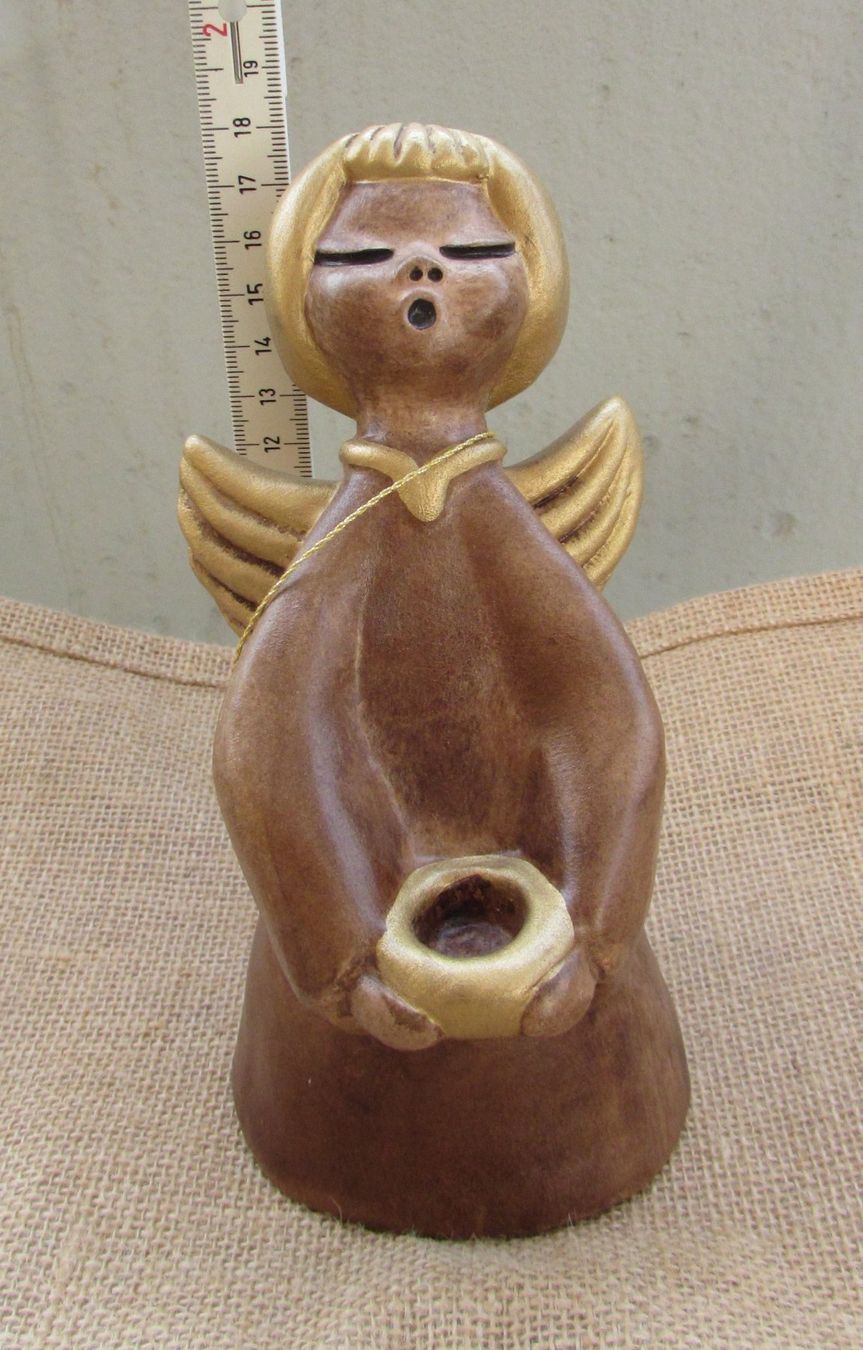 Statuette: Singender Engel braun patiniert – Nuovo (secondo la descrizione) da Aadorf venduto da Olymp05 1