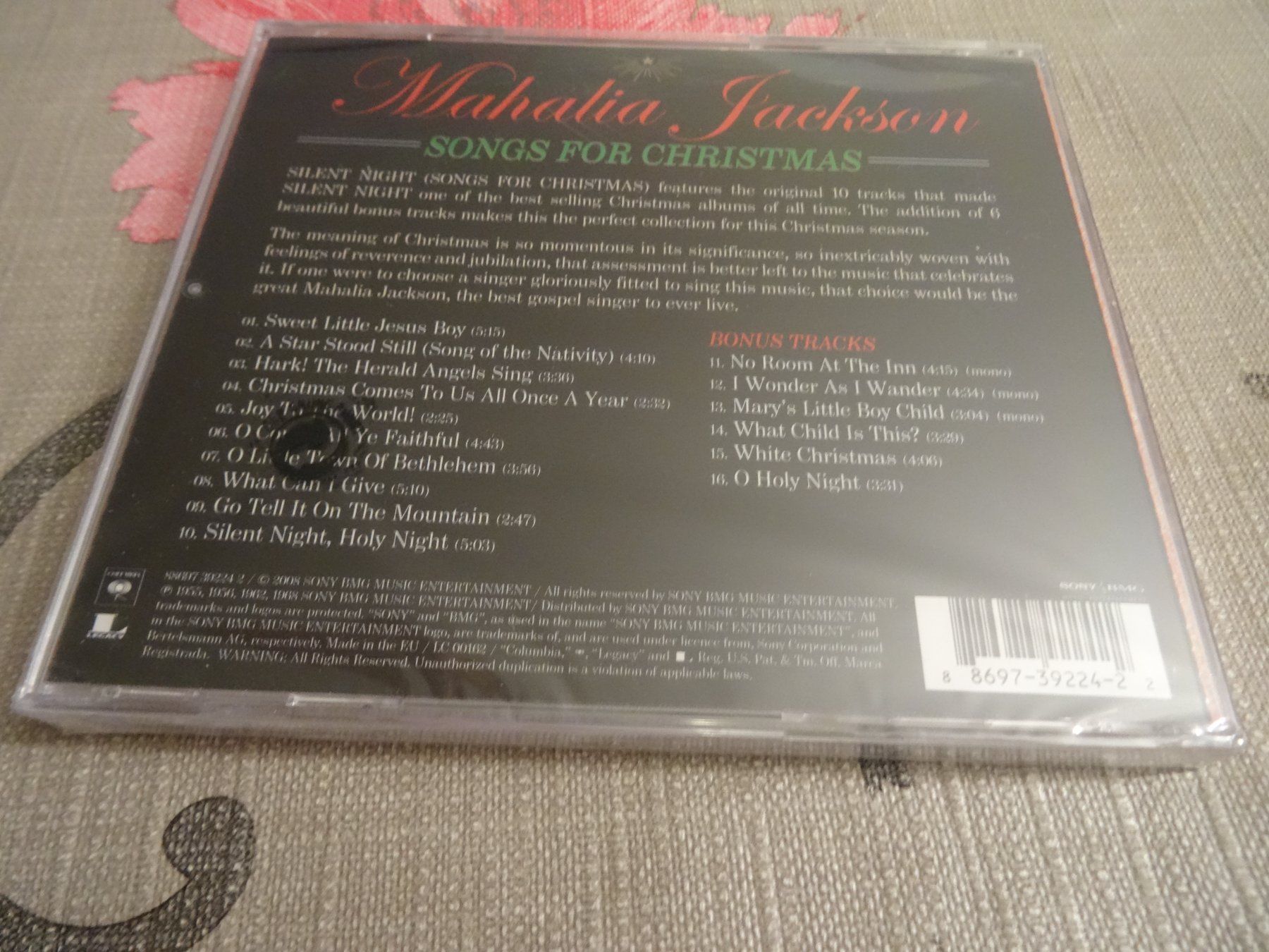 CD: Mahalia Jackson - Silent Night CD - in Folie – Usato da Olten venduto da Disc-Ausverkauf 1