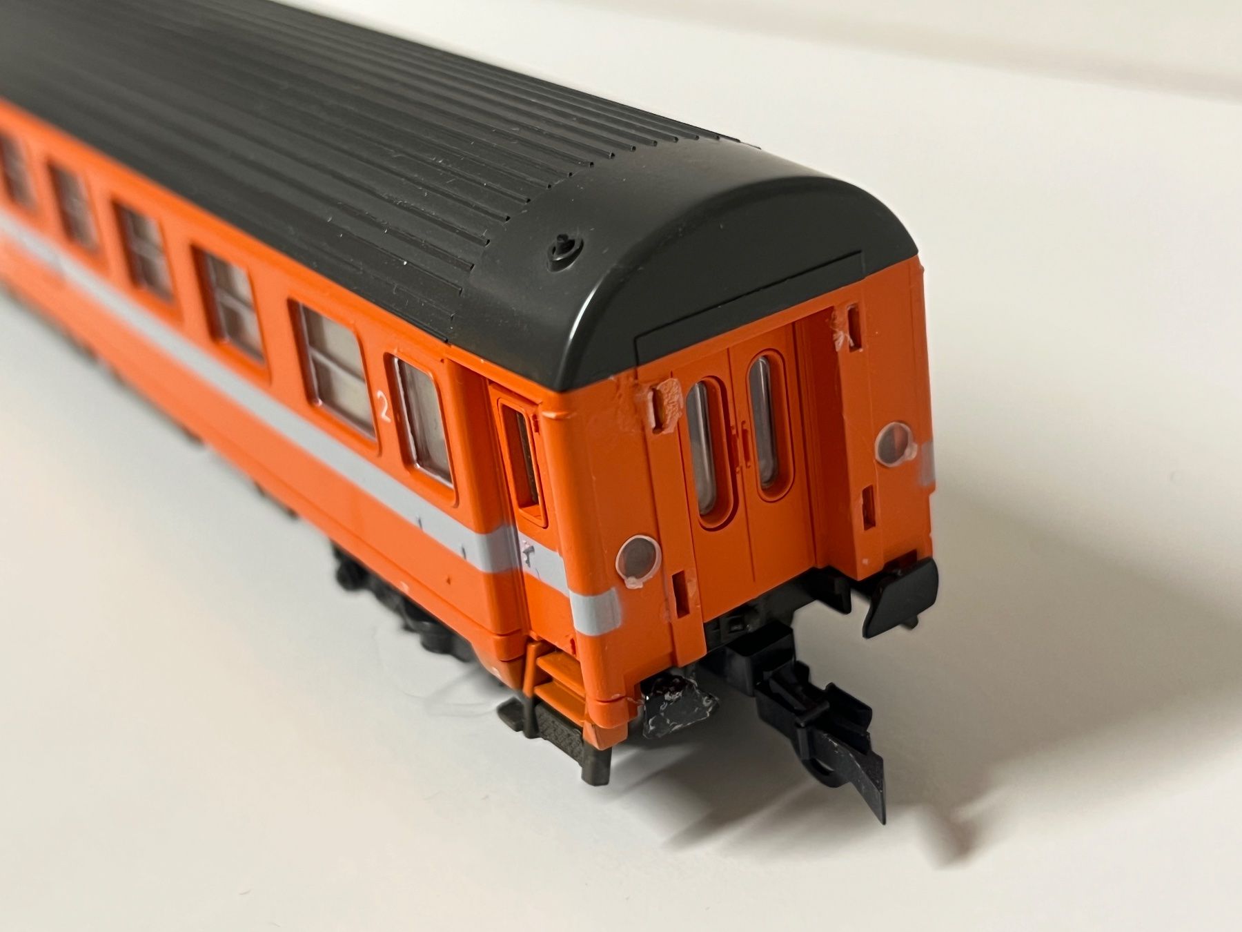 Roco Modellini di ferrovie: Roco SNCF 2.Kl./ Gepäckwagen H0 DC – Usato da Geroldswil venduto da TopTrain54 3