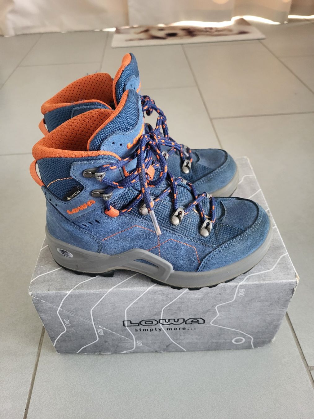 Lowa Scarpe per ragazzi: Löwa Wanderschuhe gr. 31 Gore Tex top Zustand – Usato da Boswil venduto da i12i