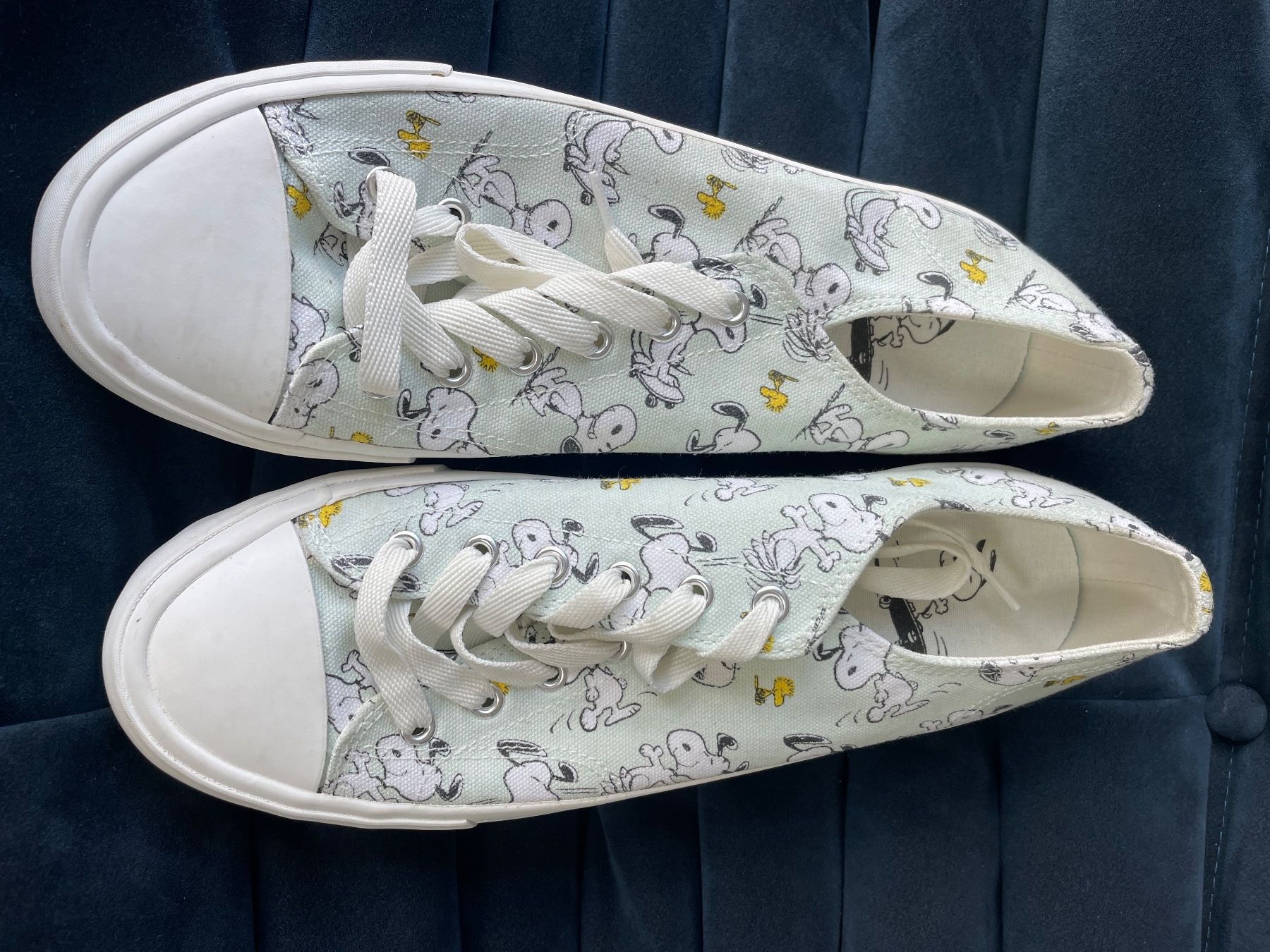 H&M Scarpe da uomo: Snoopy Canvas Sneakers von H&M Grösse 41 – Nuovo (secondo la descrizione) da Richterswil venduto da Jolipoisson