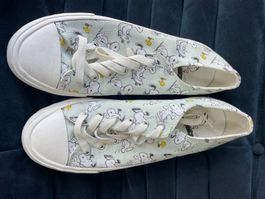 Snoopy Canvas Sneakers von H&M Grösse 41