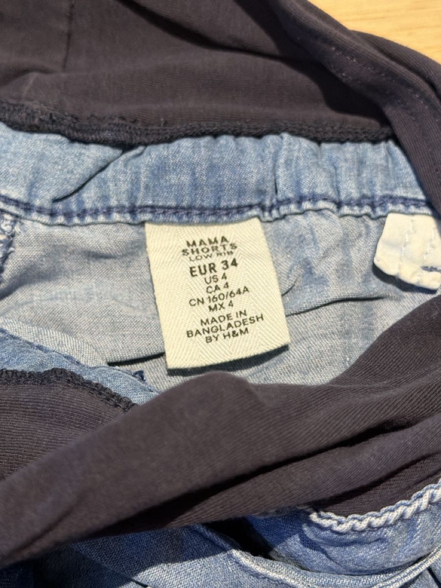 H&M Jeans: Umstands-Shorts Denim | Grösse 34 – Neu (gemäss Beschreibung) aus Emmetten von coluna_6376 2