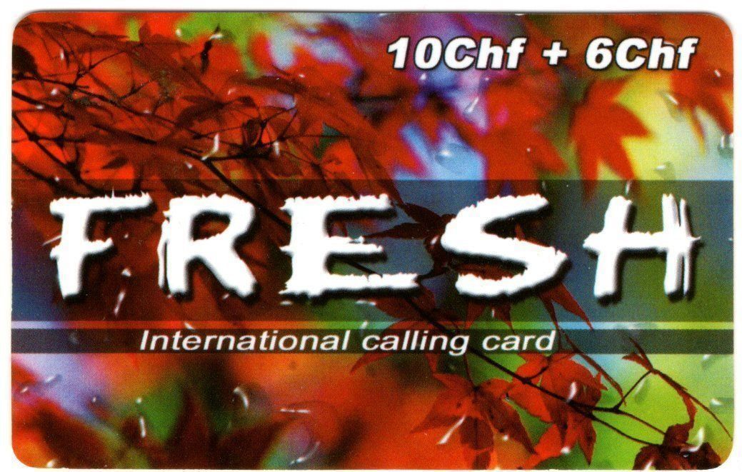 Telefon- & Taxkarten: FRESH - Prepaid Telefonkarte – Gebraucht aus Eglisau von Chperfins