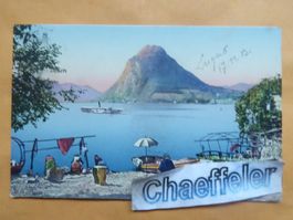 1913 Lago di Lugano e Mt. S. Salvatore
