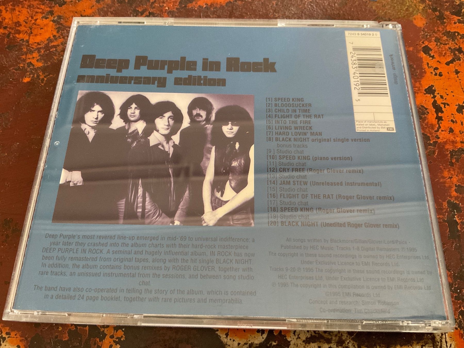 CD: Deep Purple In rock Anniversary edition CD – Usato da Delémont venduto da vinylfreak01 1